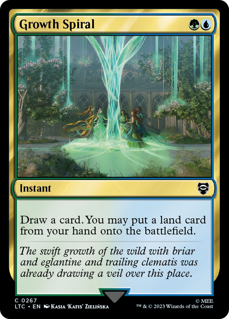 Magic: The Gathering - Growth Spiral - Tales of Middle-earth Commander