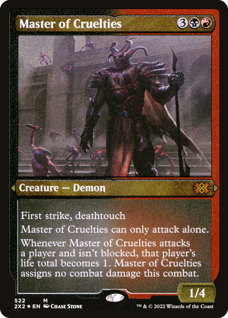 Magic: The Gathering - Master of Cruelties Foil - Double Masters 2022
