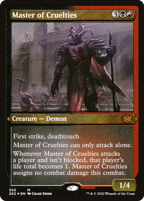 Magic: The Gathering - Master of Cruelties Foil - Double Masters 2022