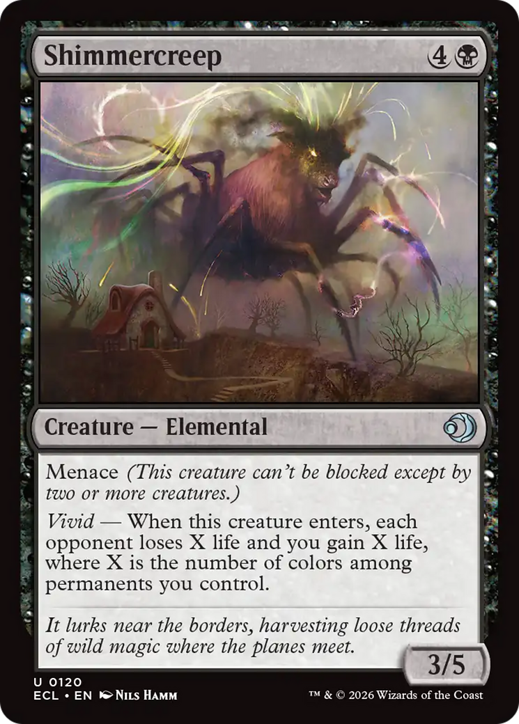 Magic: The Gathering - Shimmercreep Foil - Lorwyn Eclipsed