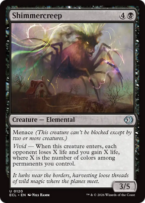 Magic: The Gathering - Shimmercreep Foil - Lorwyn Eclipsed