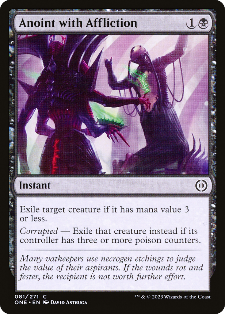 Magic: The Gathering - Anoint with Affliction - Phyrexia: All Will Be One