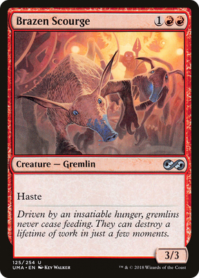 Magic: The Gathering - Brazen Scourge Foil - Ultimate Masters