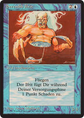Magic: The Gathering - Serendib-Ifrit - Foreign Black Border