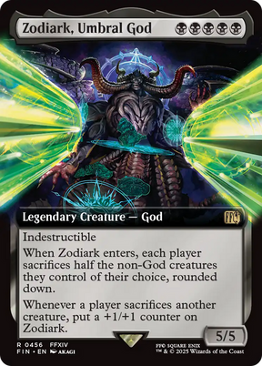 Magic: The Gathering - Zodiark, Umbral God Foil - Final Fantasy
