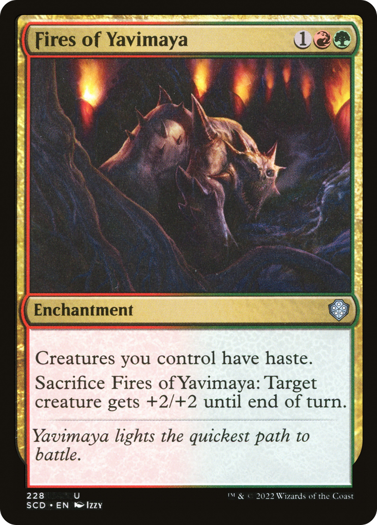 Magic: The Gathering - Fires of Yavimaya - Starter Commander Decks