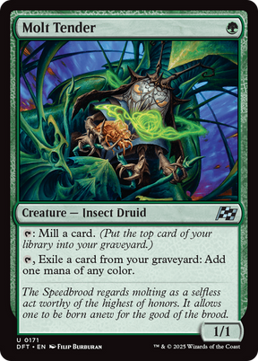Magic: The Gathering - Molt Tender Foil - Aetherdrift