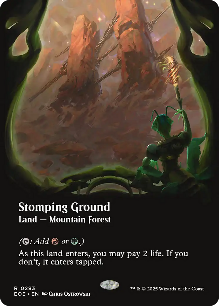 Magic: The Gathering - Stomping Ground Foil - Edge of Eternities