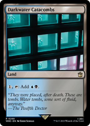 Magic: The Gathering - Darkwater Catacombs - Doctor Who