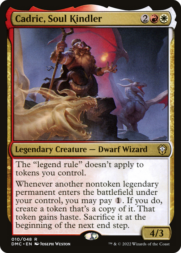 Magic: The Gathering - Cadric, Soul Kindler - Dominaria United Commander