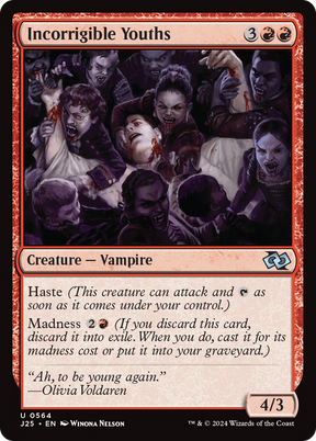 Magic: The Gathering - Incorrigible Youths - Foundations Jumpstart