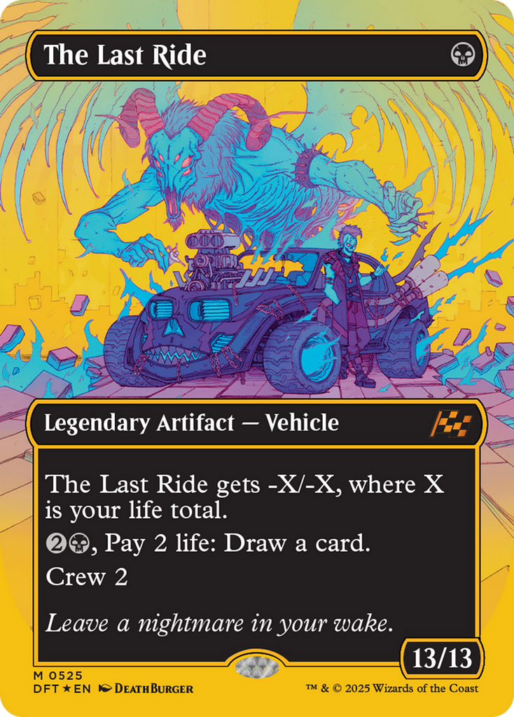 Magic: The Gathering - The Last Ride Foil - Aetherdrift