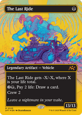 Magic: The Gathering - The Last Ride Foil - Aetherdrift