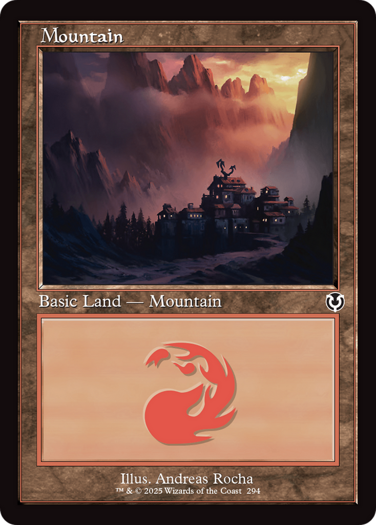 Magic: The Gathering - Mountain - Innistrad Remastered