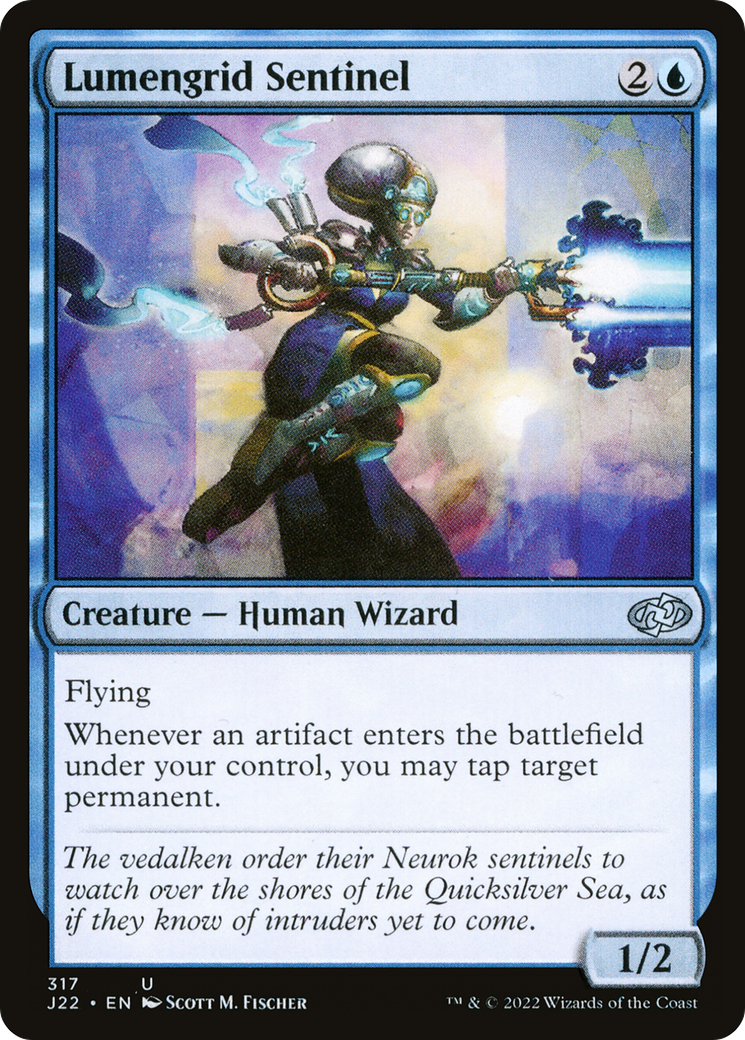 Magic: The Gathering - Lumengrid Sentinel - Jumpstart 2022