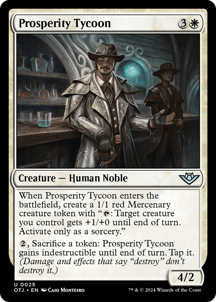 Magic: The Gathering - Prosperity Tycoon - Outlaws of Thunder Junction