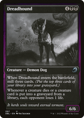 Magic: The Gathering - Dreadhound Foil - Innistrad: Double Feature