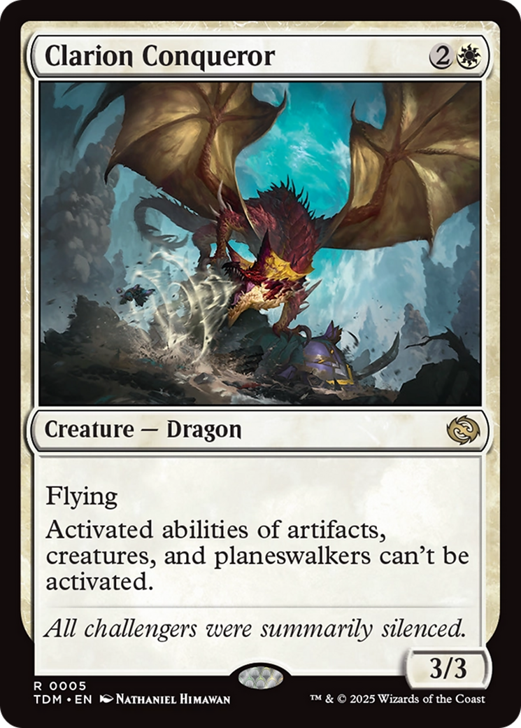 Magic: The Gathering - Clarion Conqueror - Tarkir: Dragonstorm
