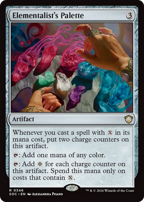 Magic: The Gathering - Elementalist's Palette - Secrets of Strixhaven Commander