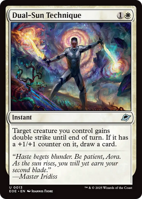 Magic: The Gathering - Dual-Sun Technique Foil - Edge of Eternities