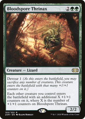 Magic: The Gathering - Bloodspore Thrinax Foil - Double Masters