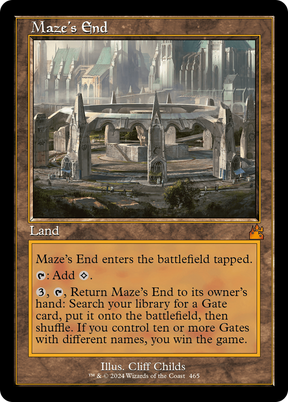 Magic: The Gathering - Maze's End - Ravnica Remastered