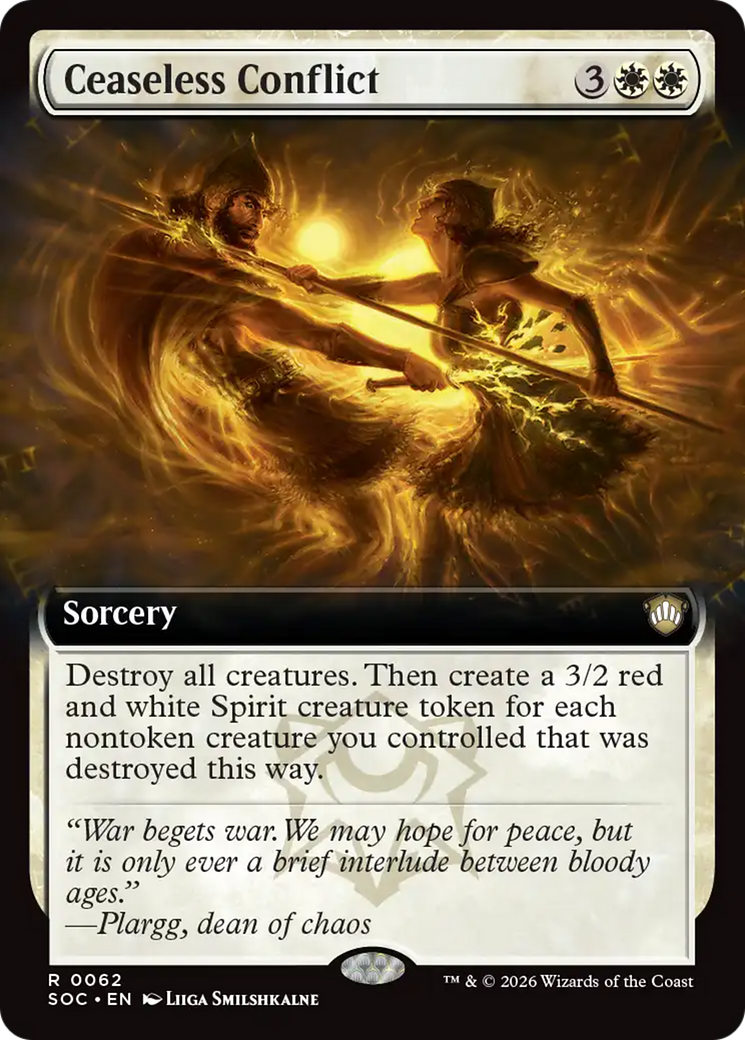 Magic: The Gathering - Ceaseless Conflict - Secrets of Strixhaven Commander