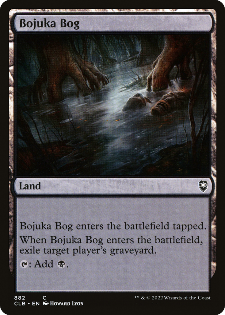 Magic: The Gathering - Bojuka Bog - Commander Legends: Battle for Baldur's Gate