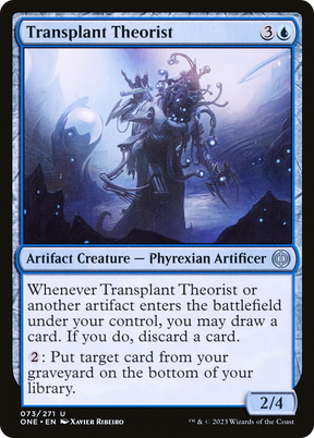 Magic: The Gathering - Transplant Theorist - Phyrexia: All Will Be One