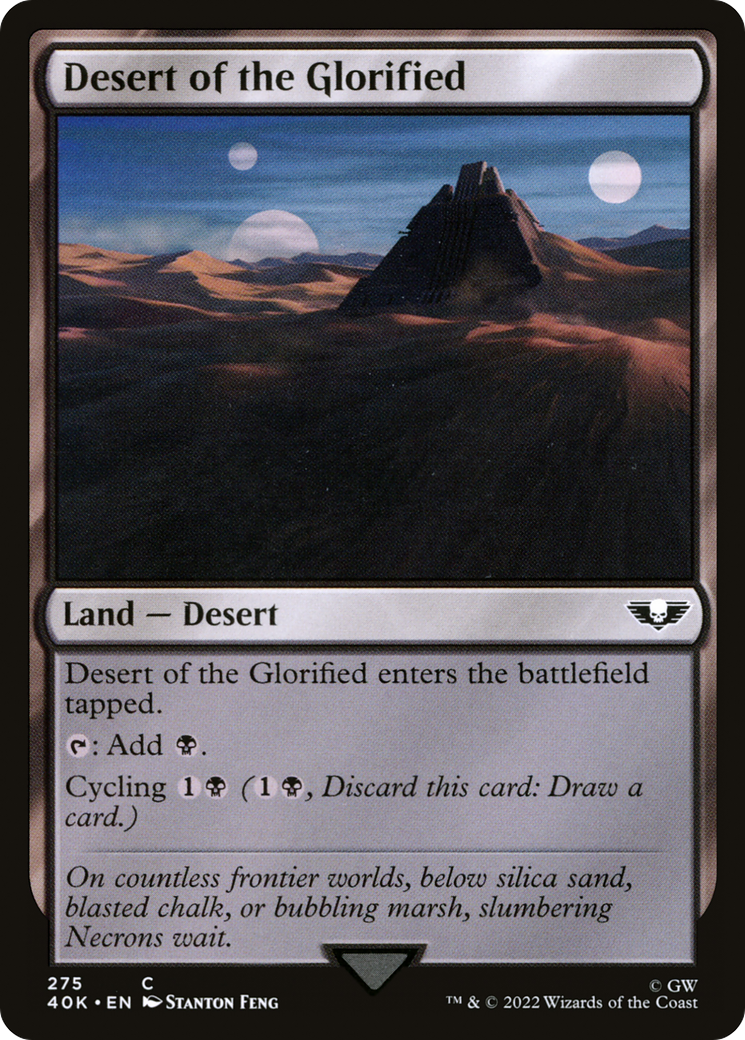 Magic: The Gathering - Desert of the Glorified - Warhammer 40000 Commander