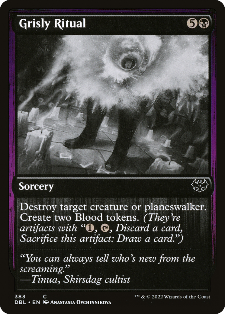 Magic: The Gathering - Grisly Ritual - Innistrad: Double Feature
