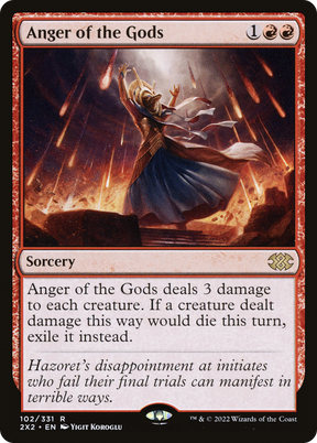 Magic: The Gathering - Anger of the Gods - Double Masters 2022