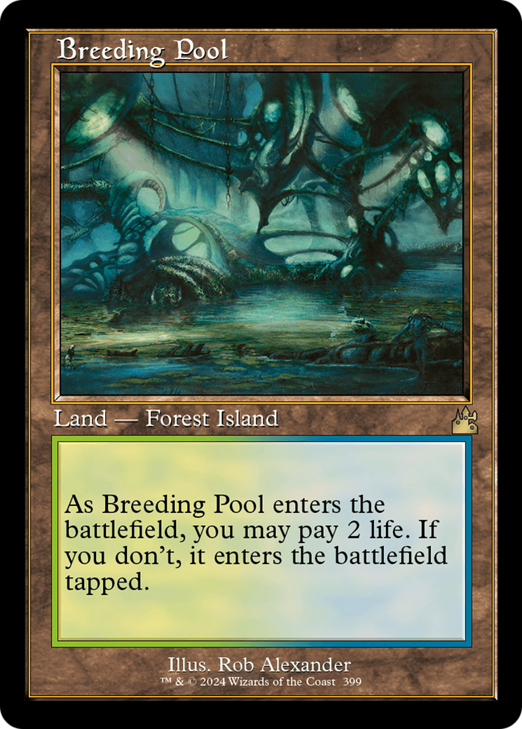 Magic: The Gathering - Breeding Pool - Ravnica Remastered