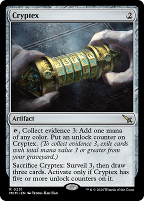 Magic: The Gathering - Cryptex Foil - Murders at Karlov Manor