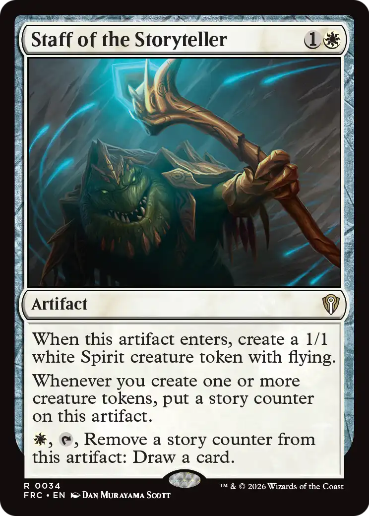 Magic: The Gathering - Staff of the Storyteller - Reality Fracture Commander