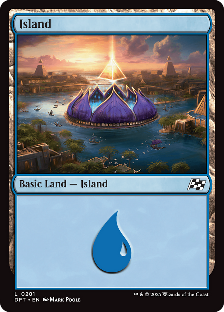 Magic: The Gathering - Island - Aetherdrift