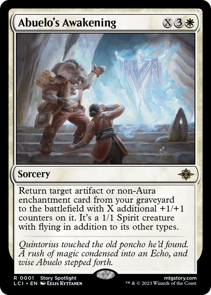 Magic: The Gathering - Abuelo's Awakening - The Lost Caverns of Ixalan