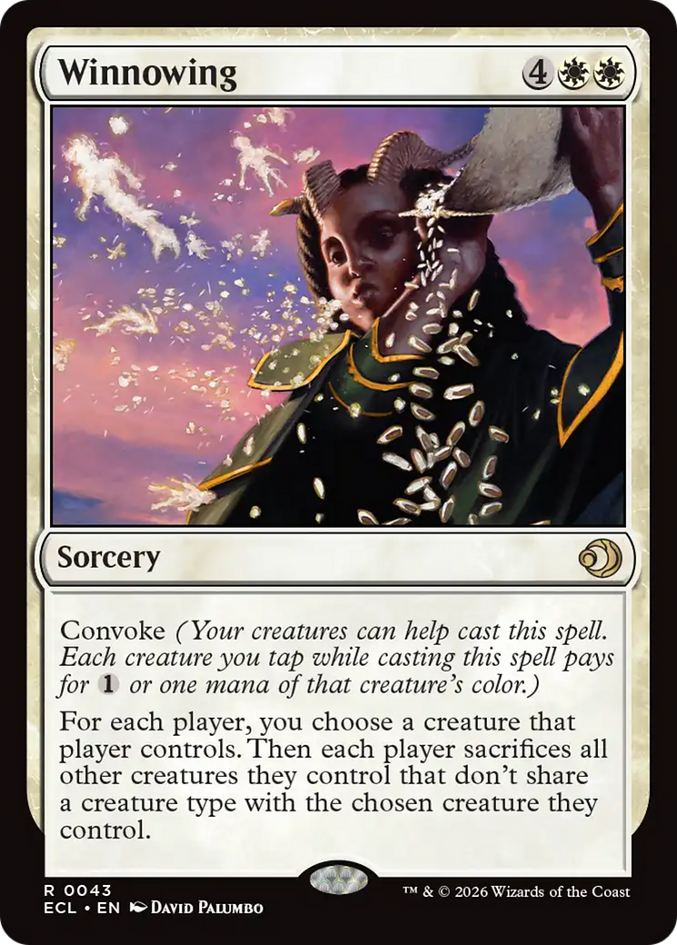Magic: The Gathering - Winnowing - Lorwyn Eclipsed