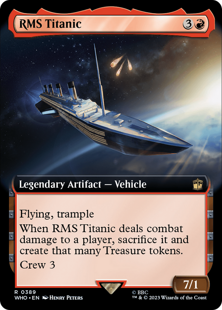 Magic: The Gathering - RMS Titanic - Doctor Who