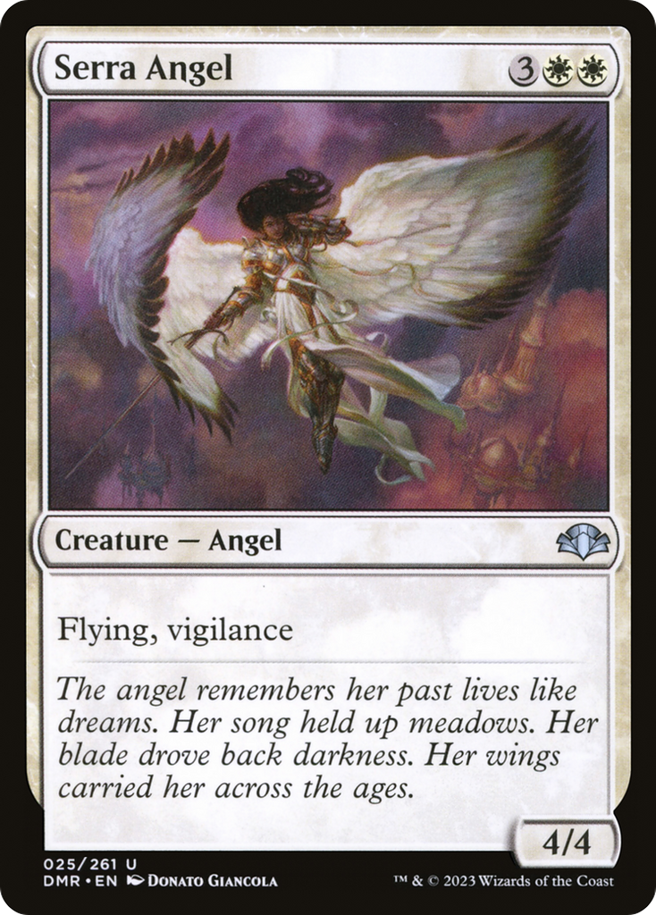 Magic: The Gathering - Serra Angel - Dominaria Remastered