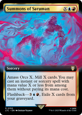 Magic: The Gathering - Summons of Saruman - Tales of Middle-earth Commander