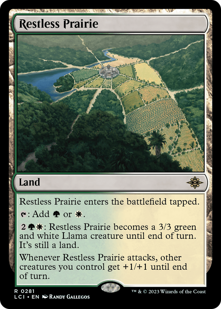 Magic: The Gathering - Restless Prairie - The Lost Caverns of Ixalan