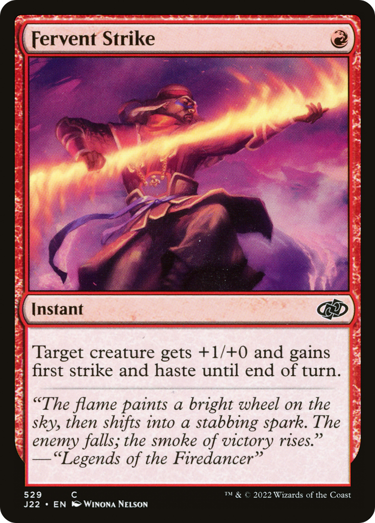 Magic: The Gathering - Fervent Strike - Jumpstart 2022
