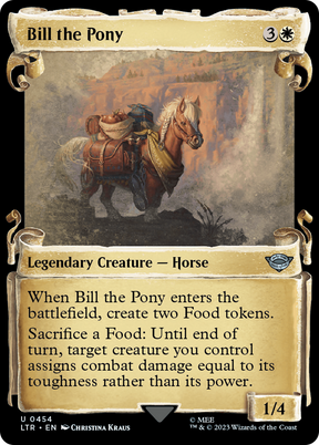 Magic: The Gathering - Bill the Pony - The Lord of the Rings: Tales of Middle-earth
