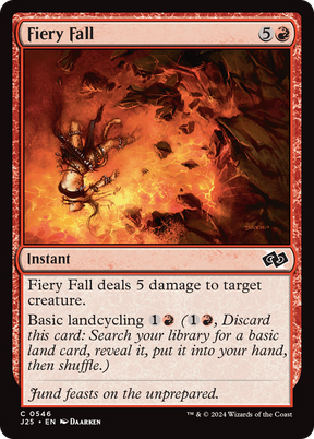 Magic: The Gathering - Fiery Fall - Foundations Jumpstart