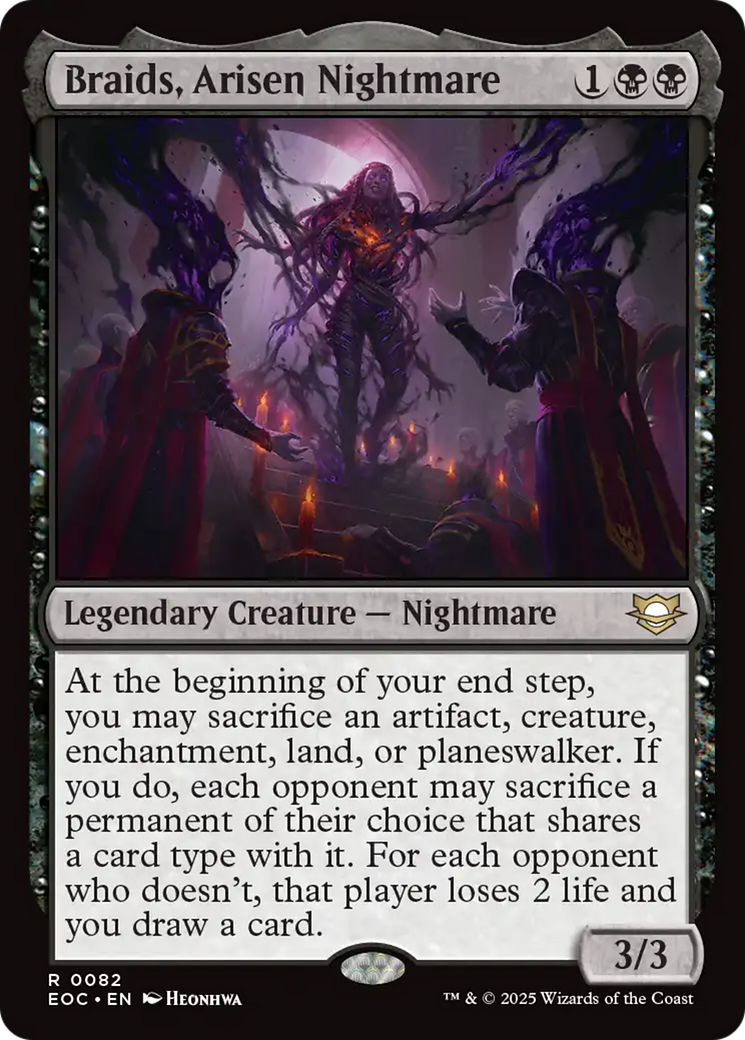 Magic: The Gathering - Braids, Arisen Nightmare - Edge of Eternities Commander