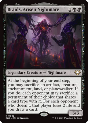 Magic: The Gathering - Braids, Arisen Nightmare - Edge of Eternities Commander