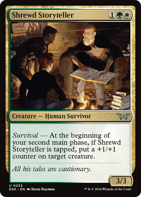 Magic: The Gathering - Shrewd Storyteller - Duskmourn: House of Horror