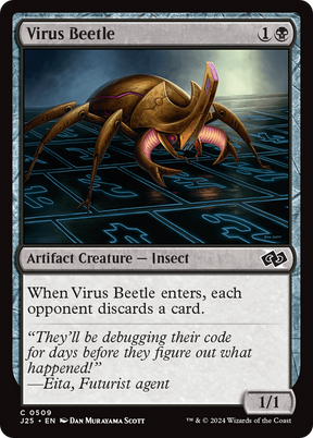 Magic: The Gathering - Virus Beetle - Foundations Jumpstart