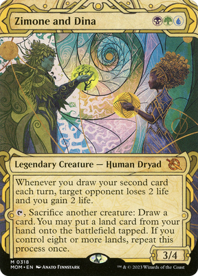 Magic: The Gathering - Zimone and Dina Foil - March of the Machine